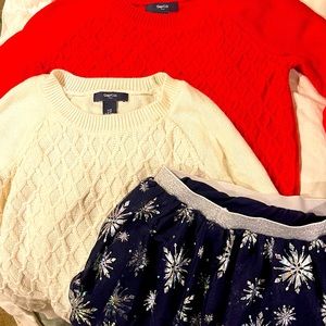 Girls holiday bundle size 8